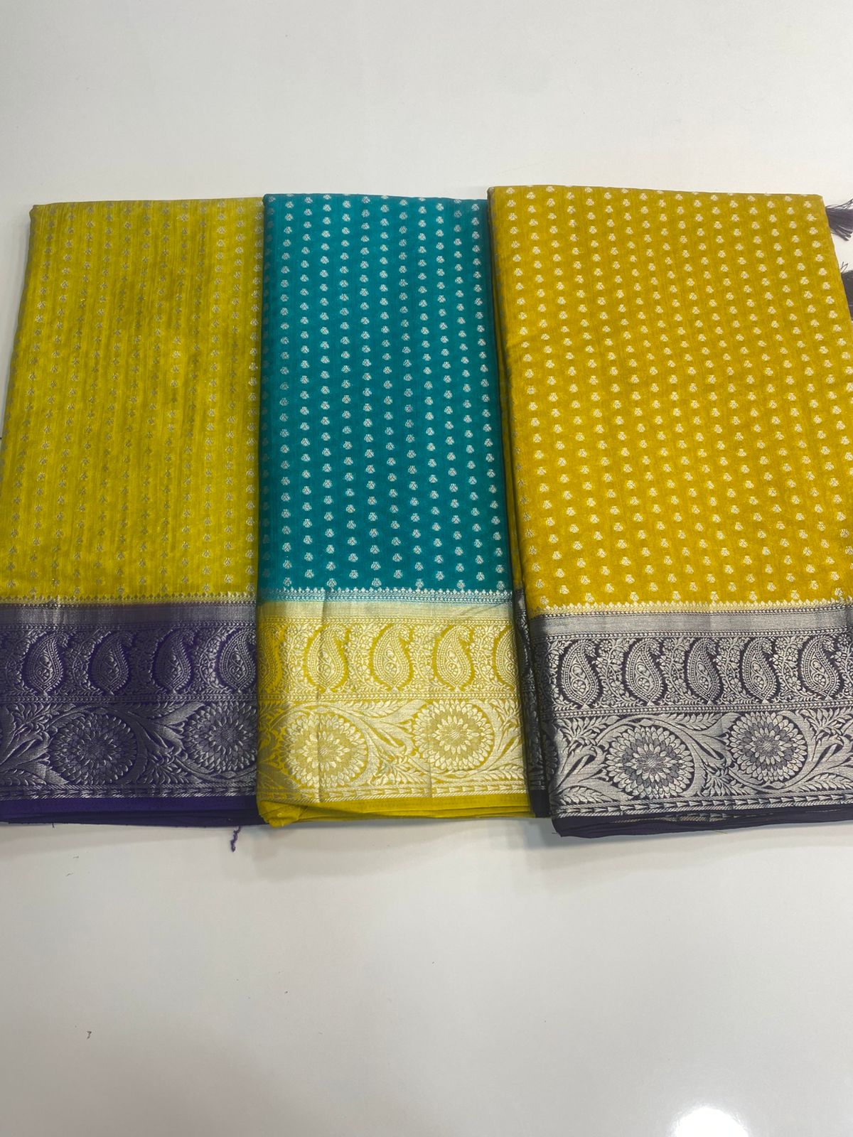 Semi Silk Butta Saree (3081)