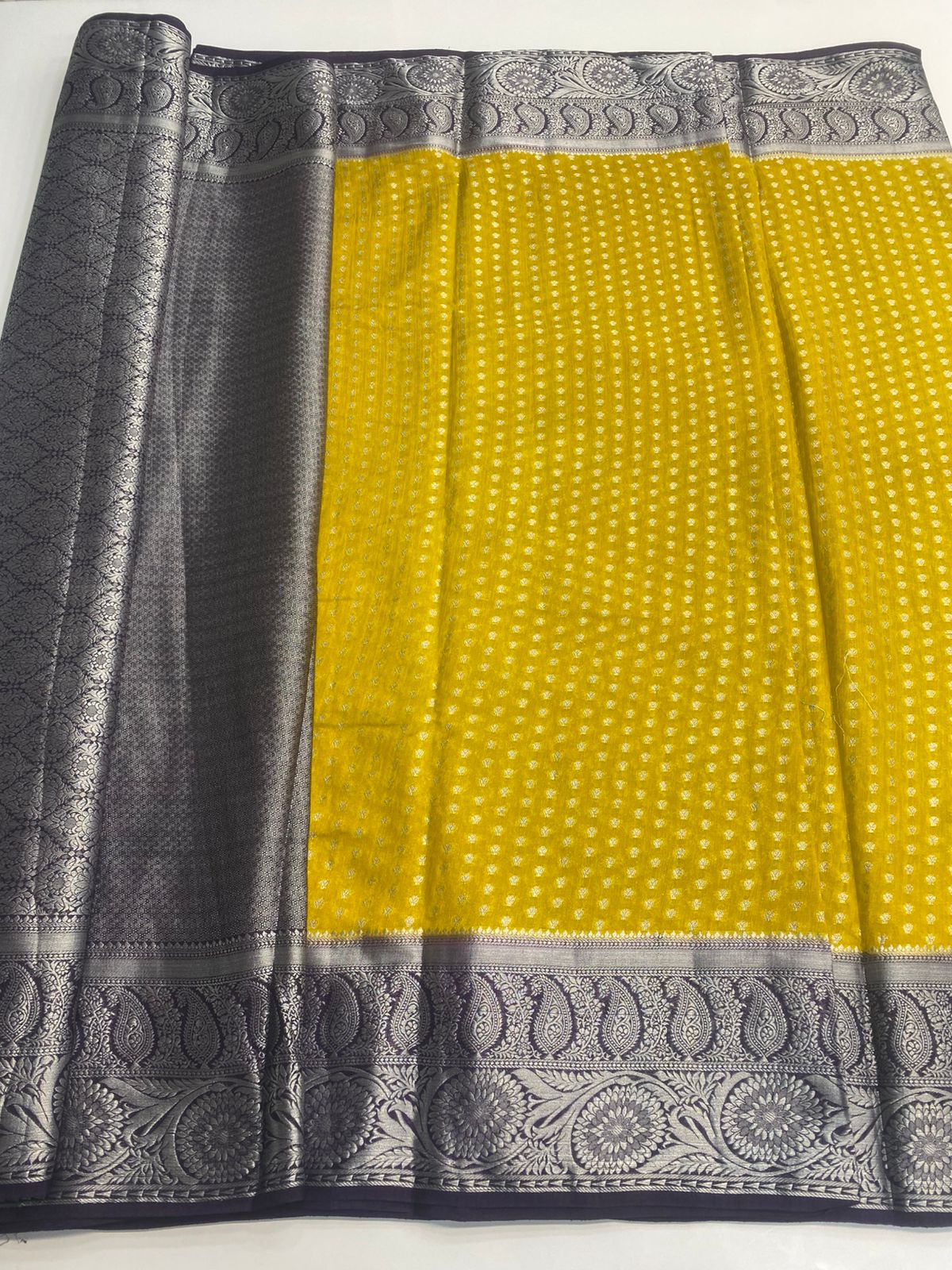Semi Silk Butta Saree (3081)