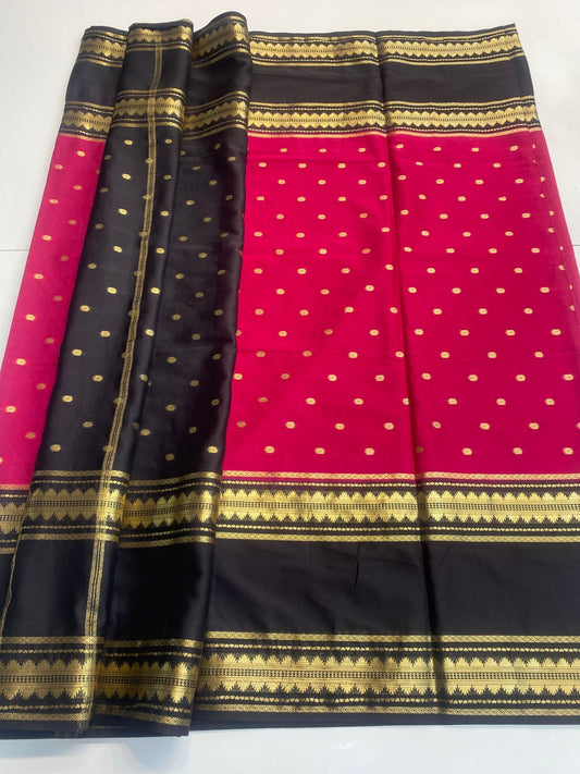 Mysore Crepe Butta Saree (3126)