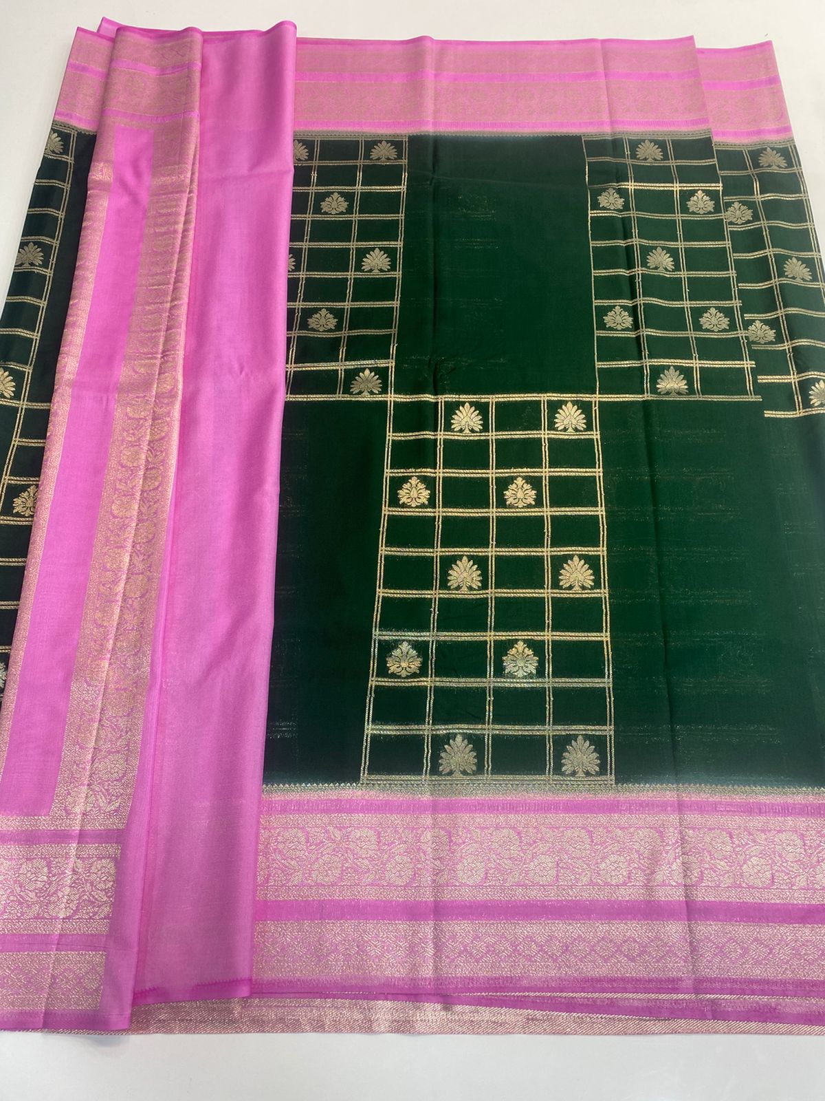 Georgette fancy butta Saree (3120)