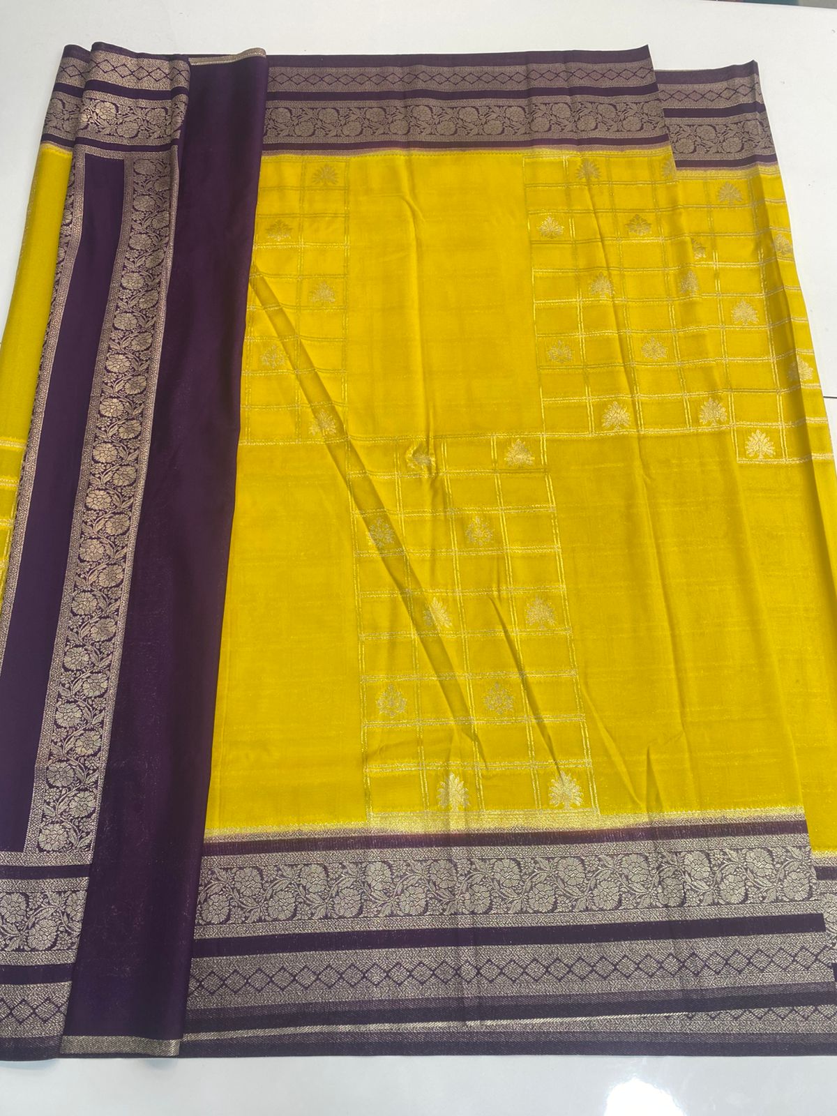 Georgette fancy butta Saree (3120)