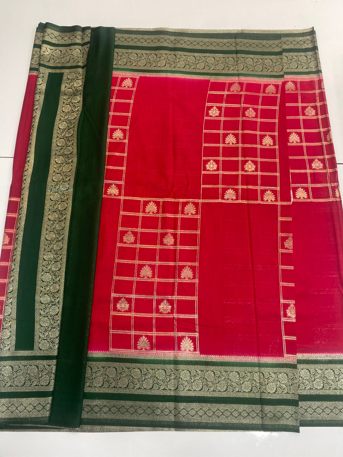 Georgette fancy butta Saree (3120)