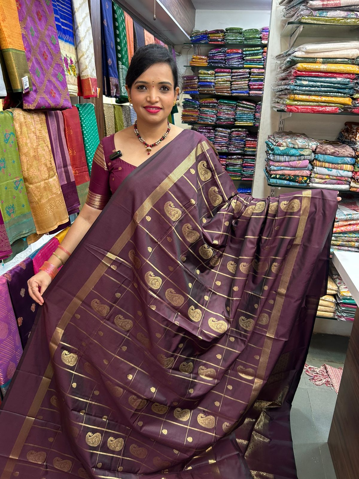 Soft Silk Butta Saree (3123)