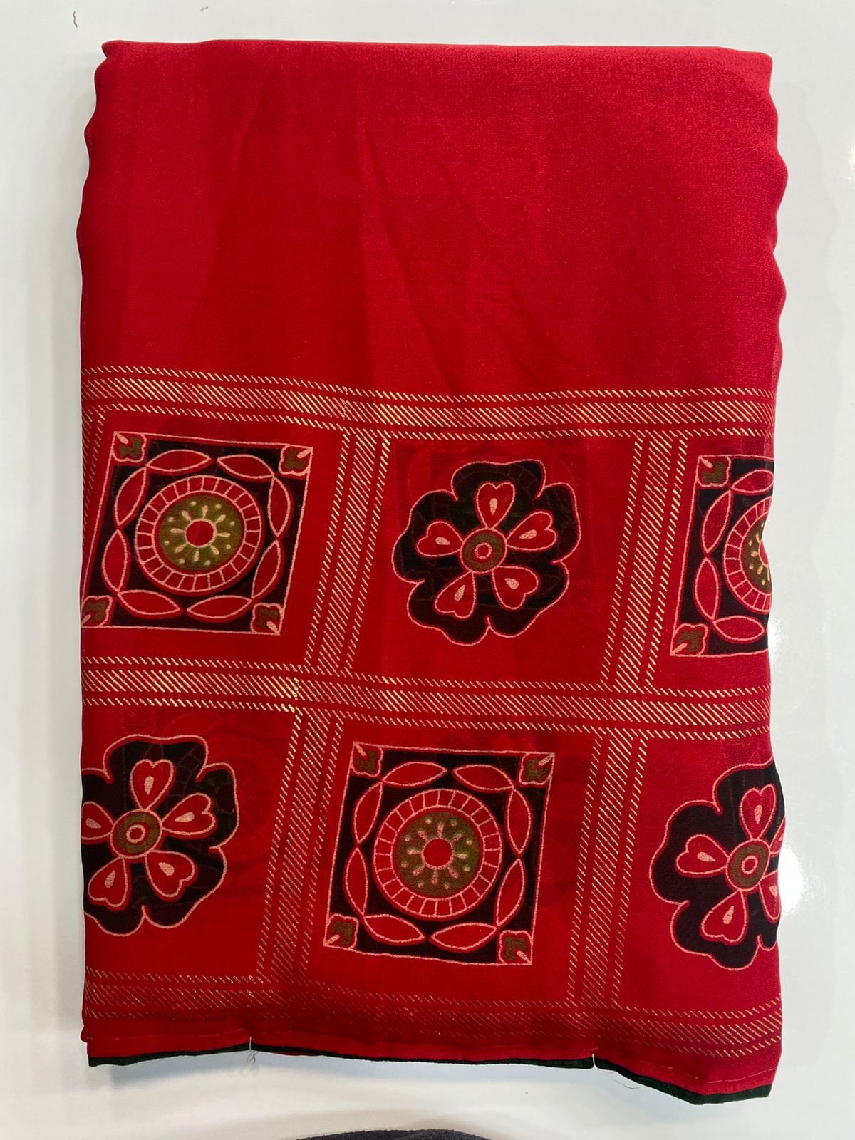 Fancy Soft Georgette Saree (3138)