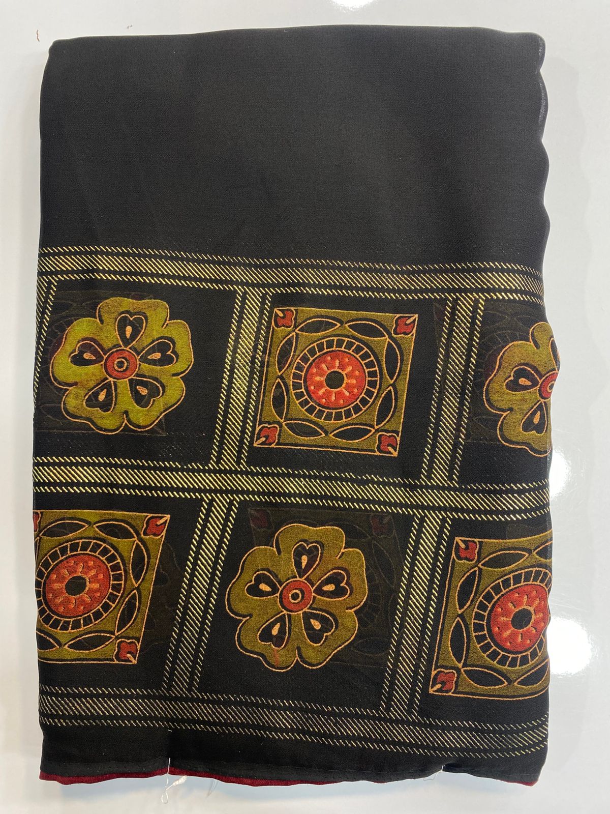 Fancy Soft Georgette Saree (3138)