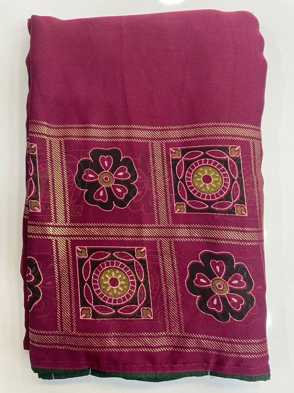 Fancy Soft Georgette Saree (3138)