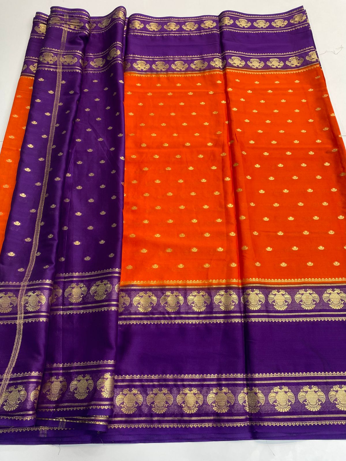 Mysore Crepe Butta Saree (3150)