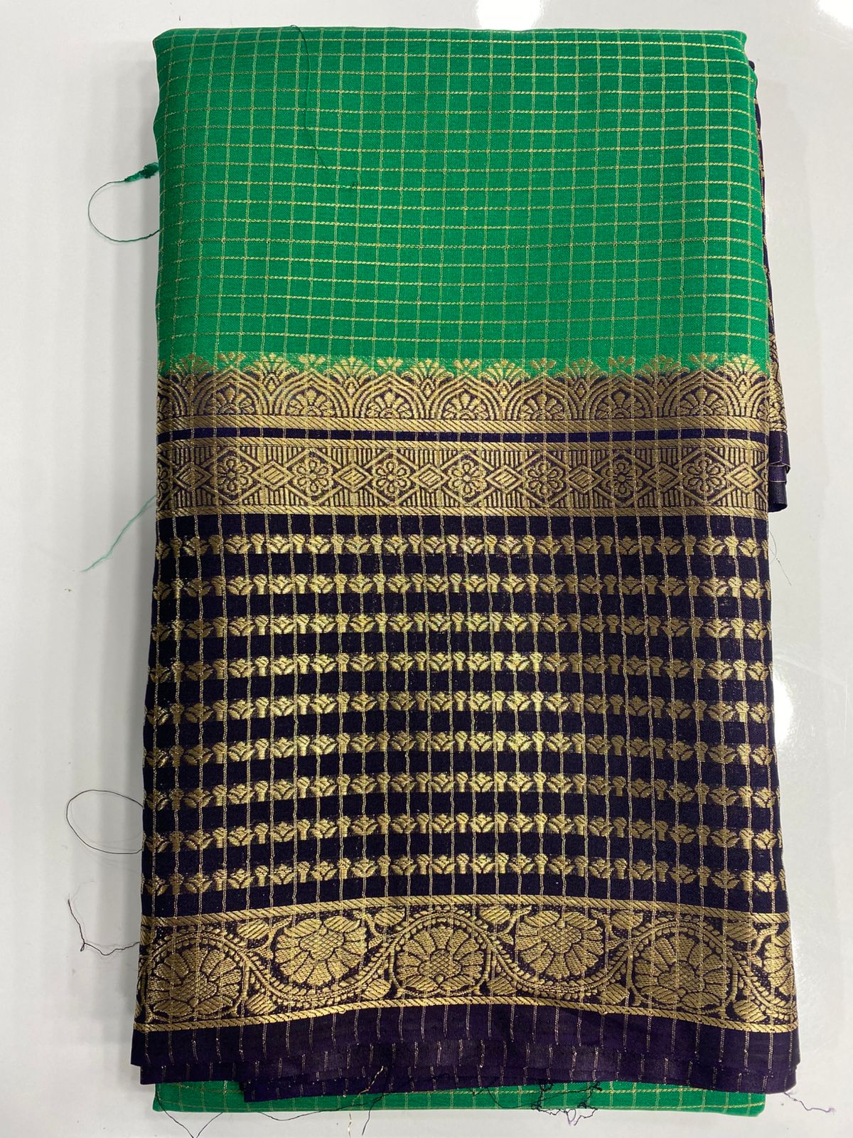 Fancy Georgette Chex Saree(3171)