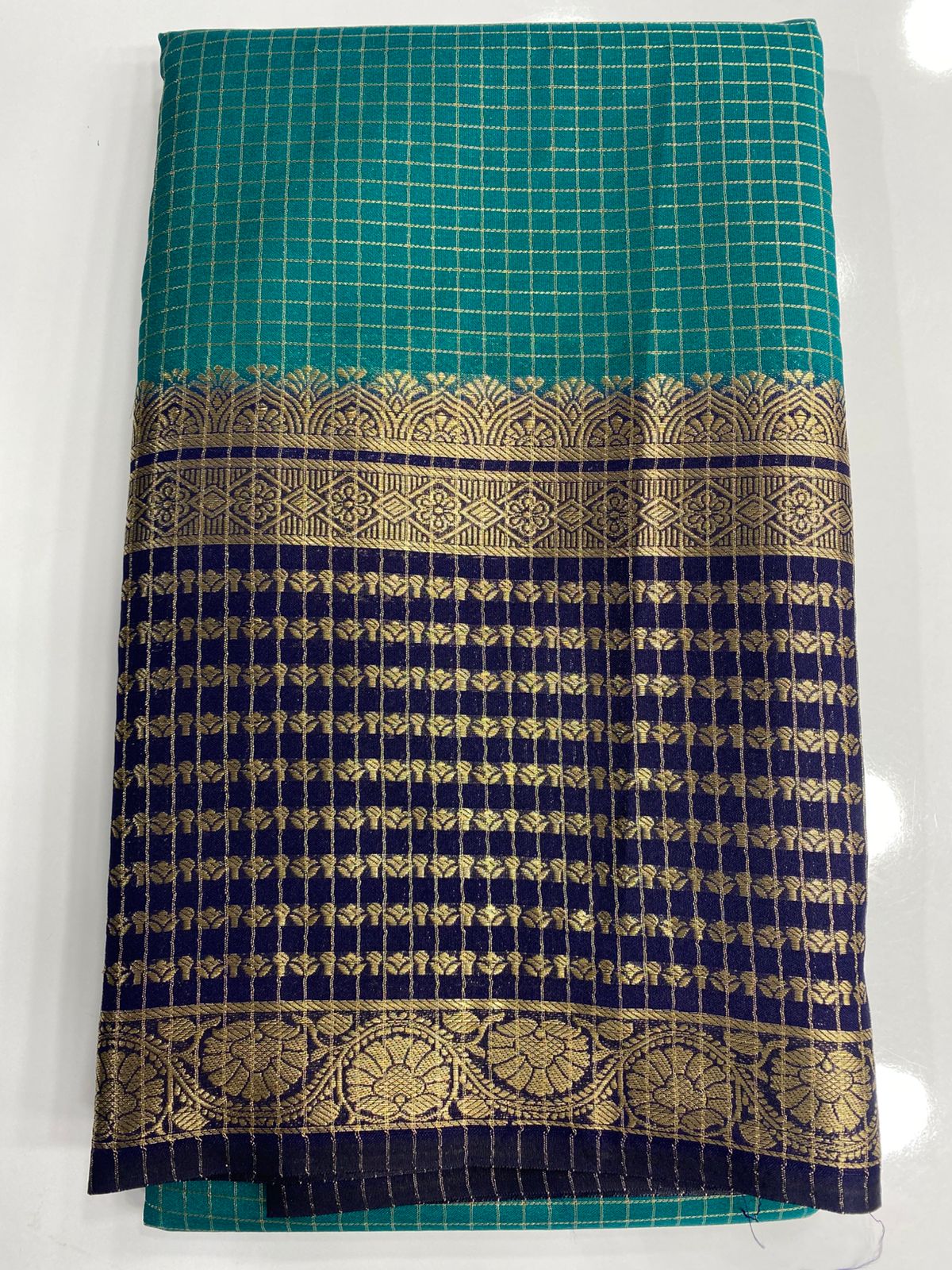 Fancy Georgette Chex Saree(3171)