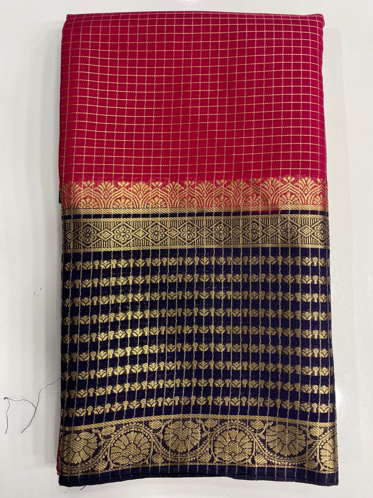 Fancy Georgette Chex Saree(3171)