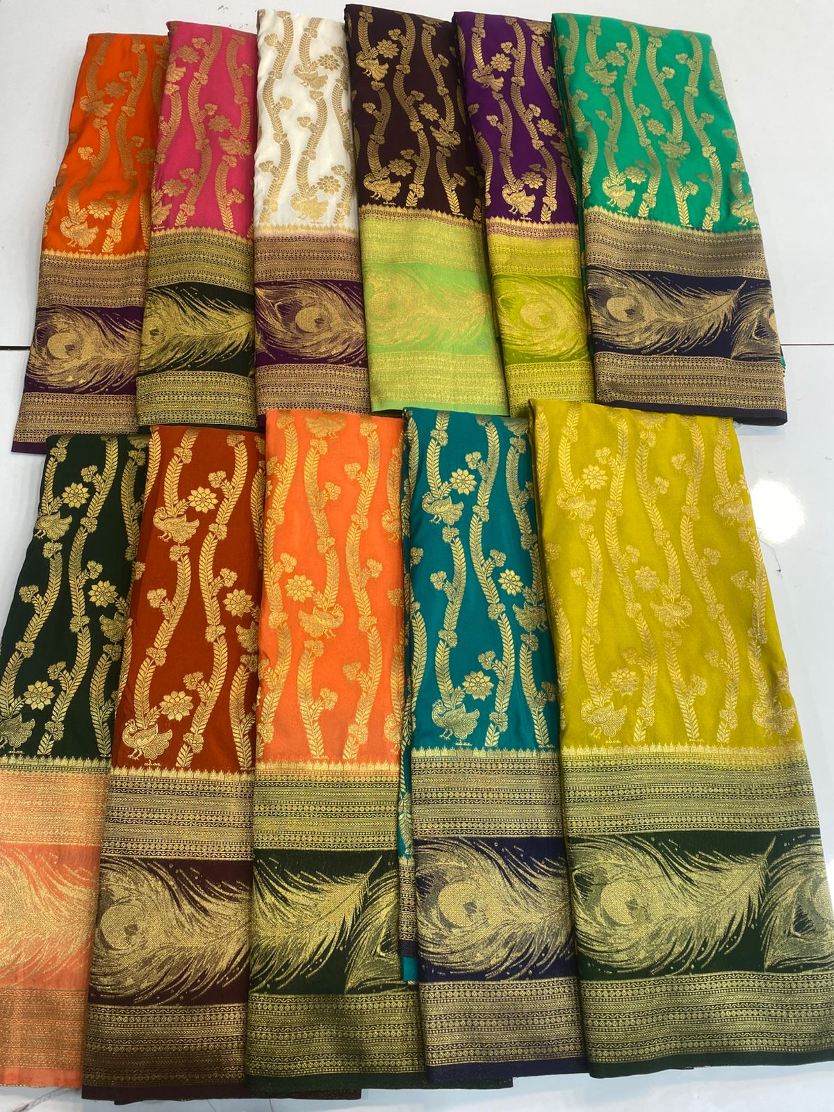 Georgette Fancy Waves Saree(3174C)