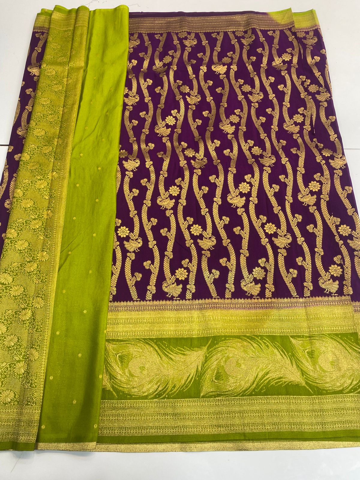 Georgette Fancy Waves Saree(3174C)