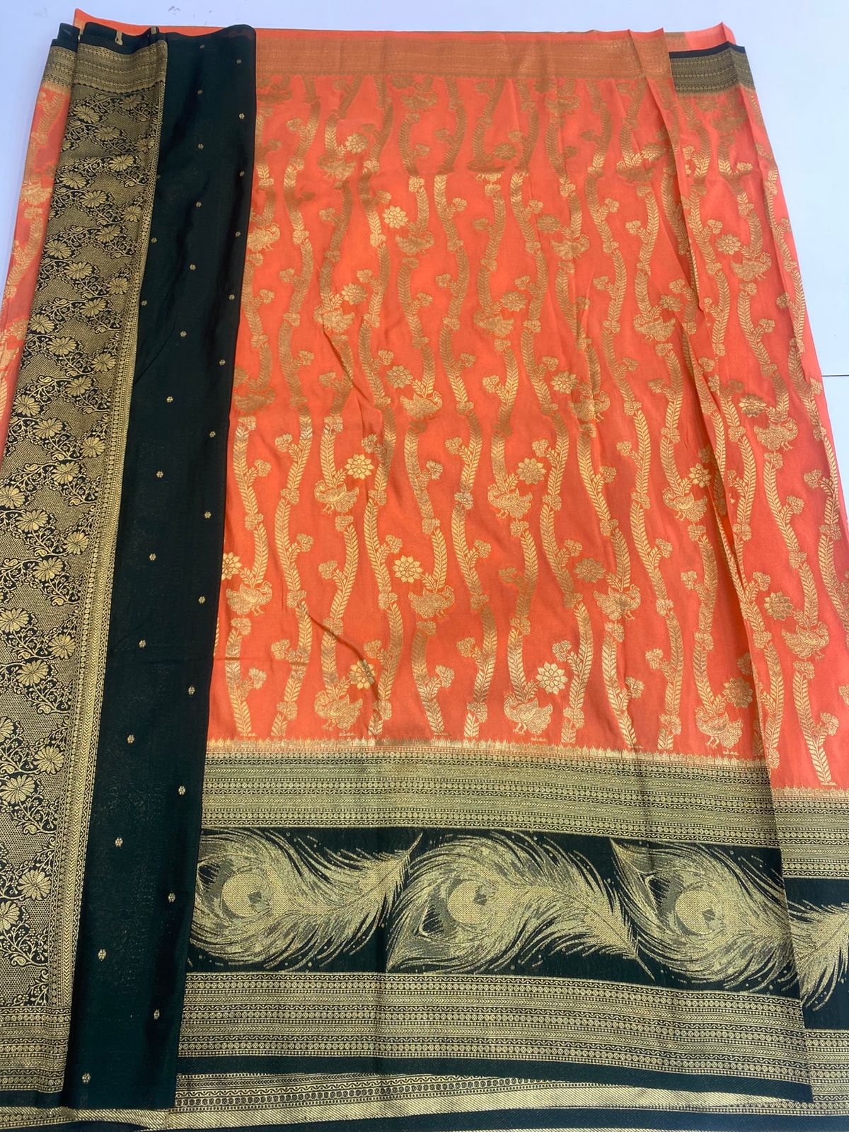 Georgette Fancy Waves Saree(3174C)
