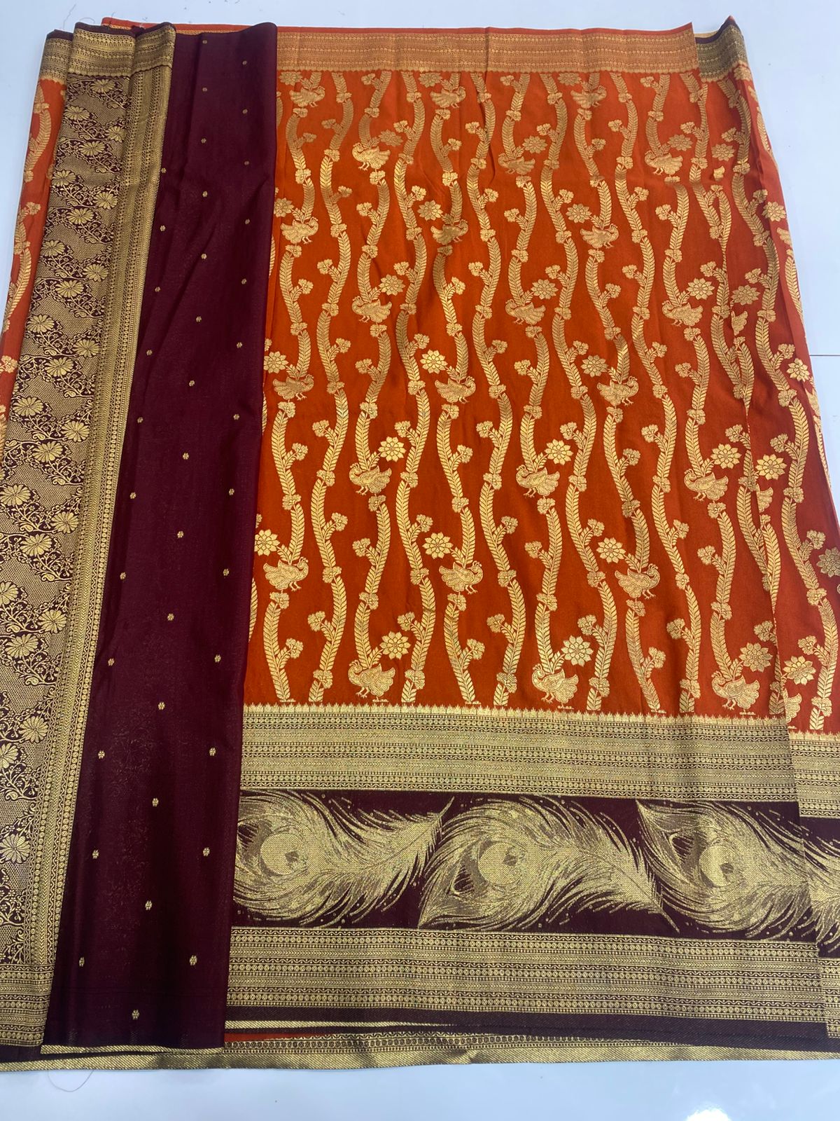 Georgette Fancy Waves Saree(3174C)