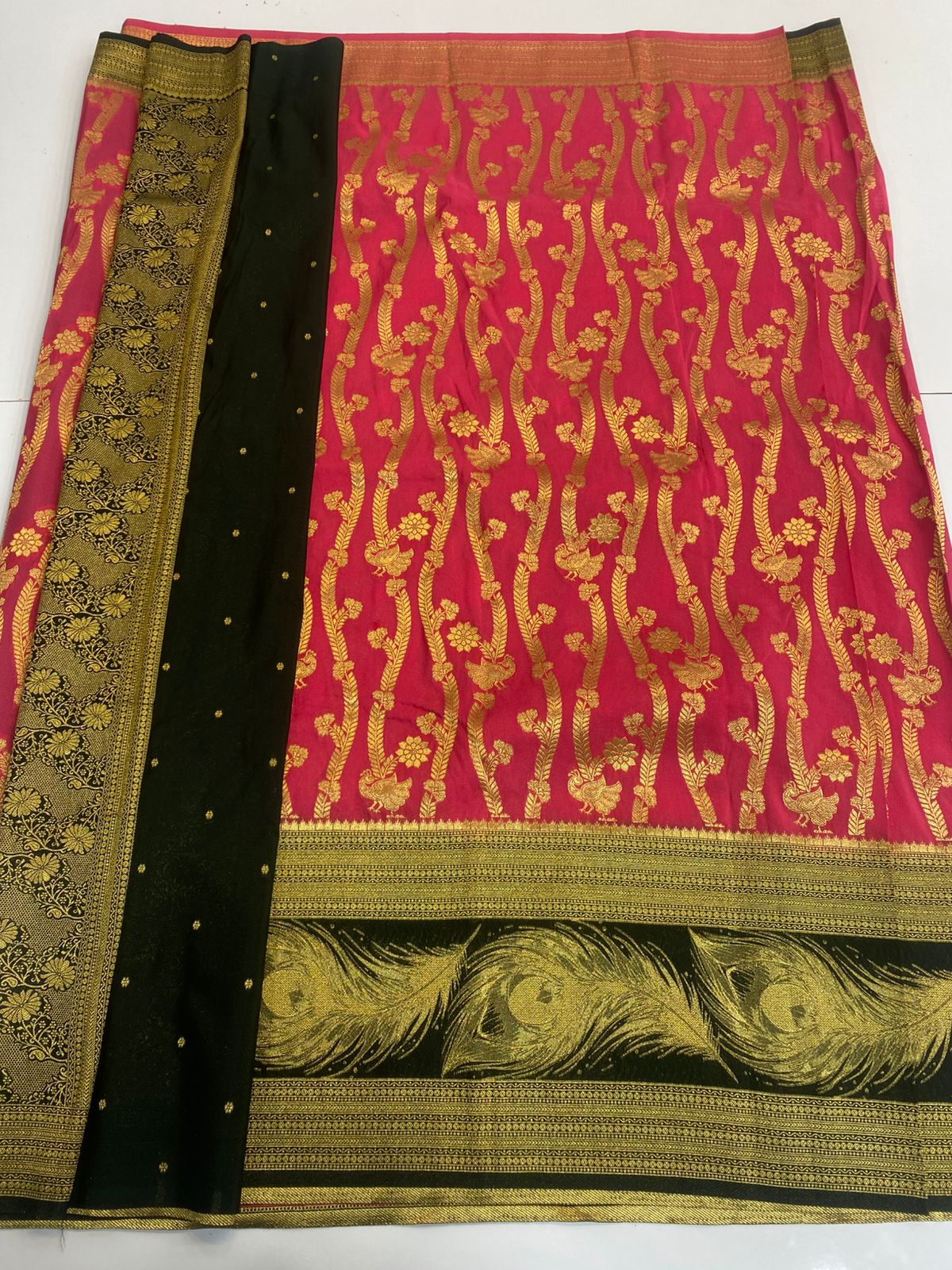 Georgette Fancy Waves Saree(3174C)