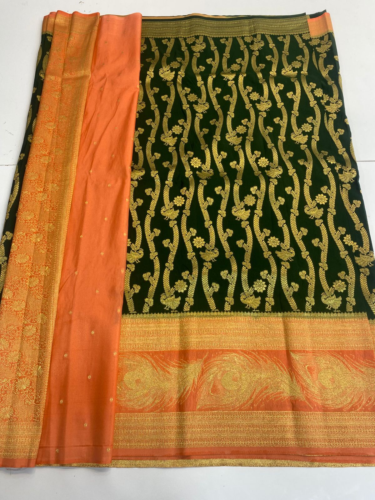 Georgette Fancy Waves Saree(3174C)