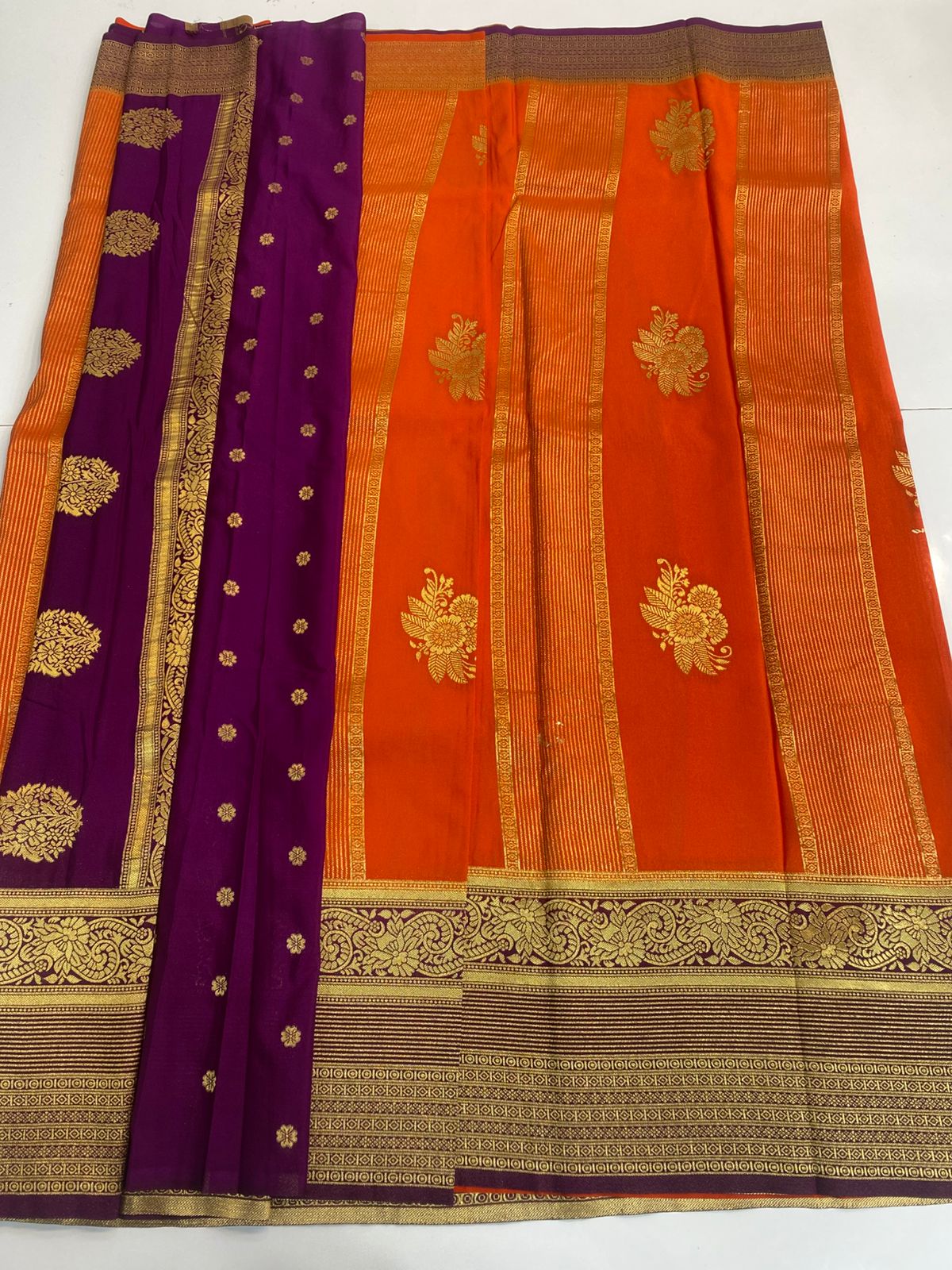 Georgette Butta Saree (3174B)