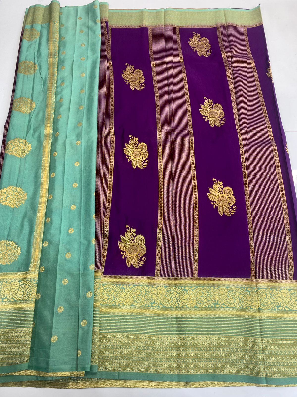 Georgette Butta Saree (3174B)