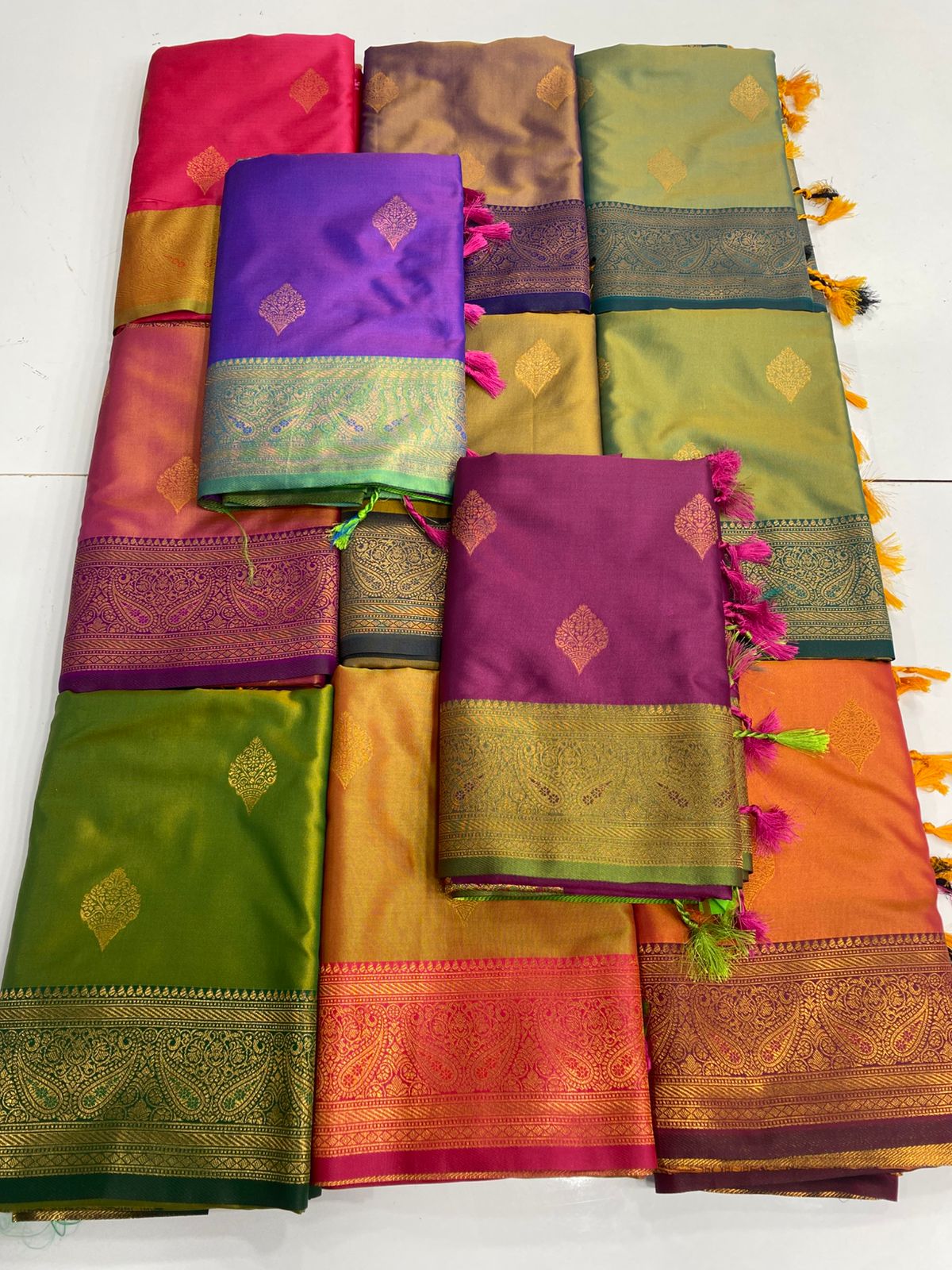 Semi Silk Butta Saree(3168)