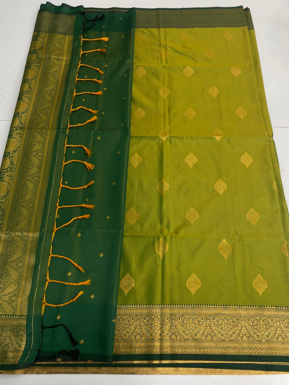 Semi Silk Butta Saree(3168)