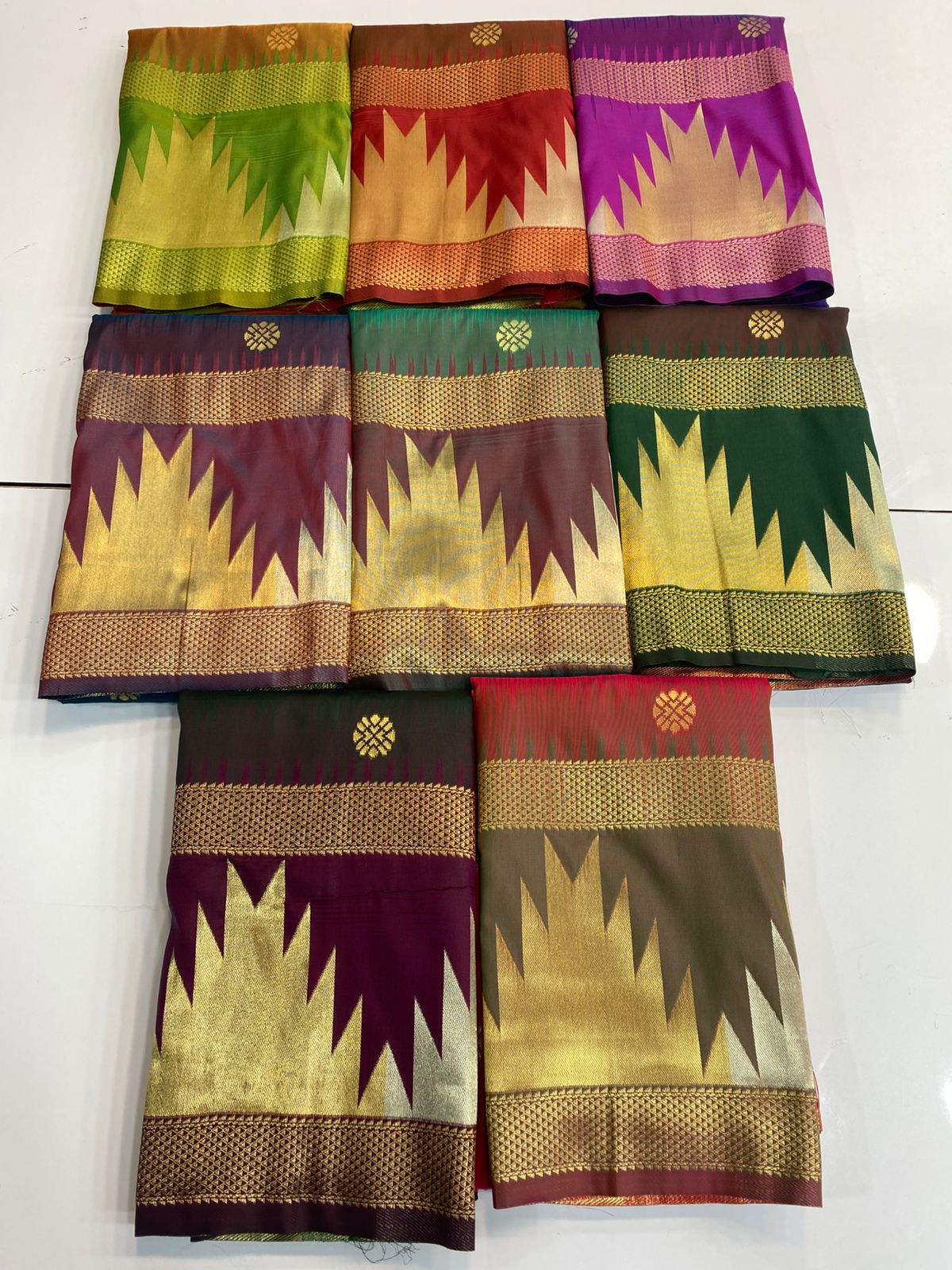 Semi Silk Broket Saree (3167B)
