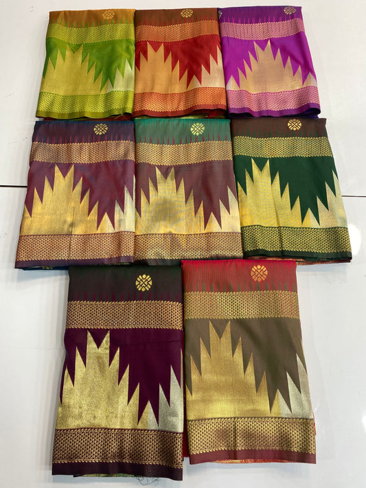 Semi Silk Broket Saree  ( 3167B-R41 )