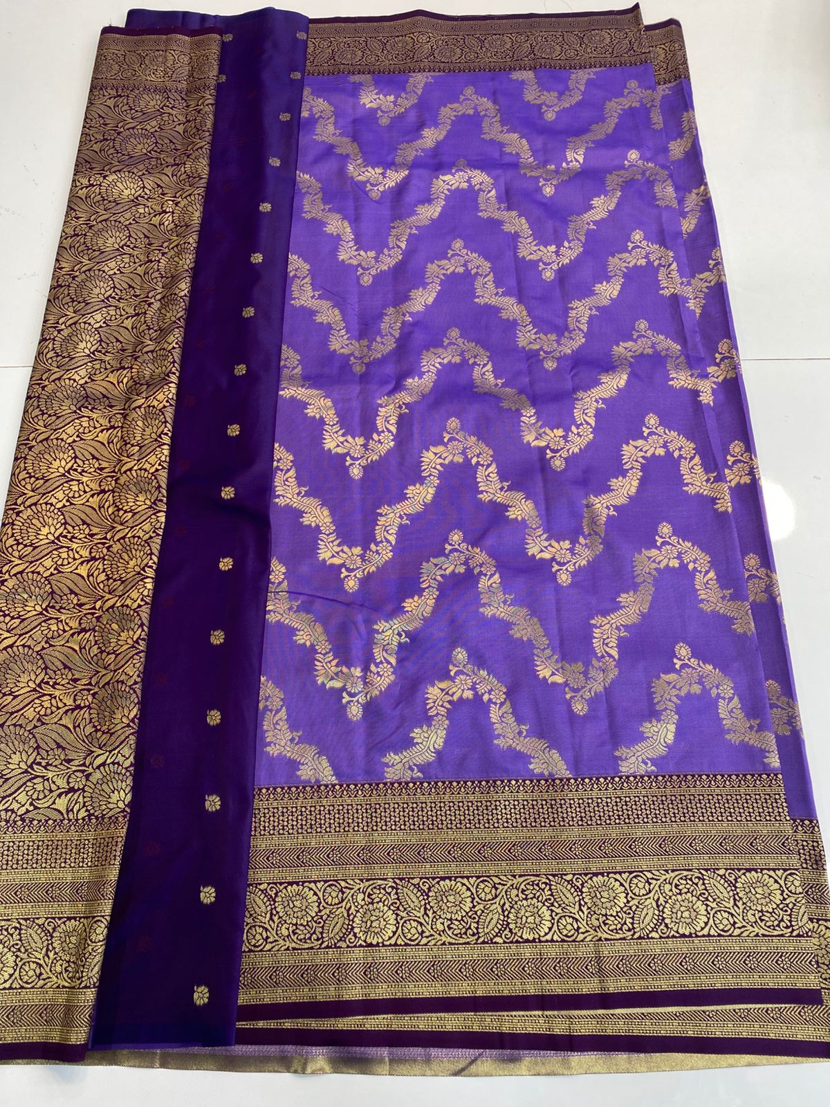 Kanchipuram semi silk sarees(3169)