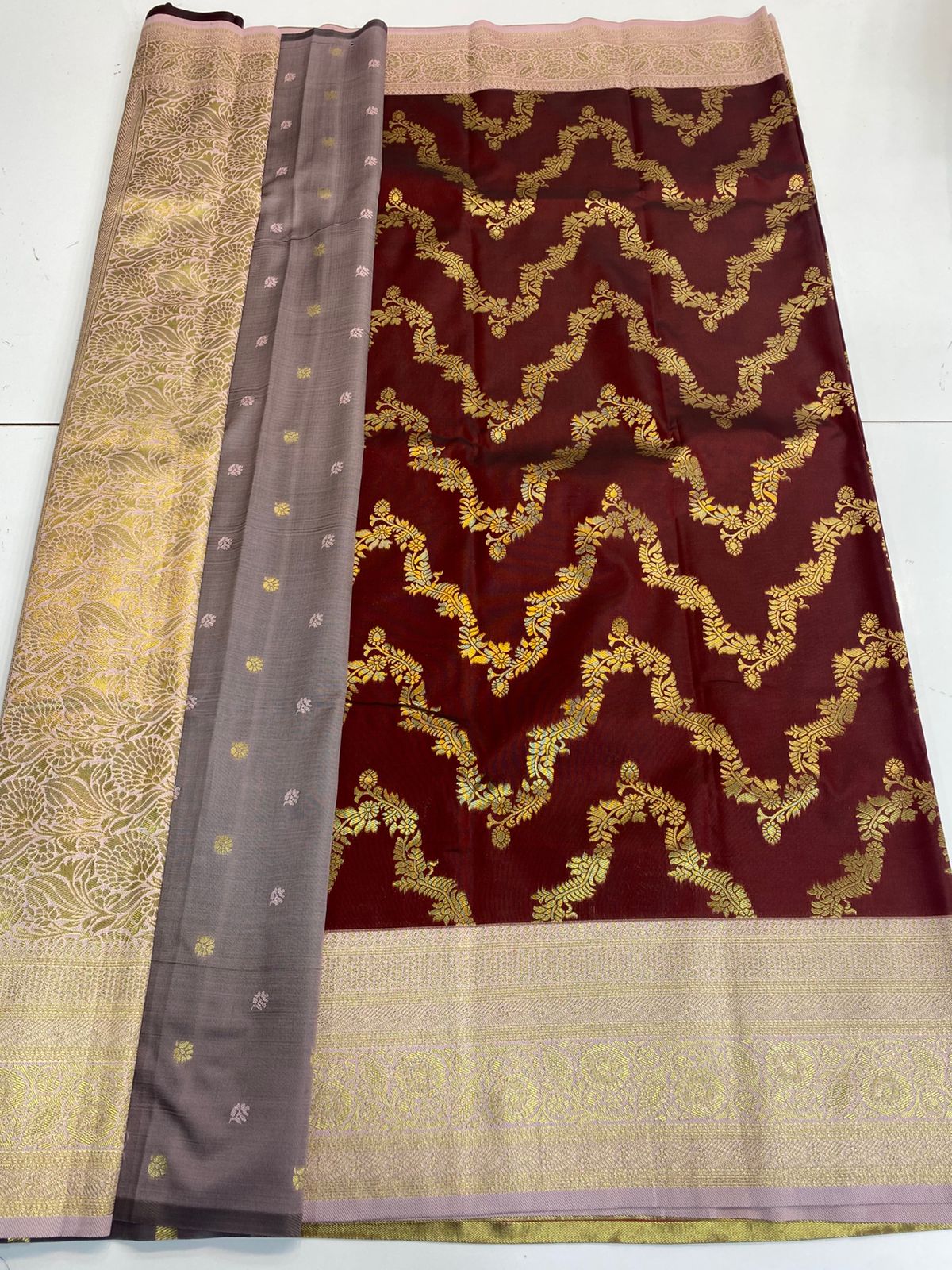 Kanchipuram semi silk sarees(3169)