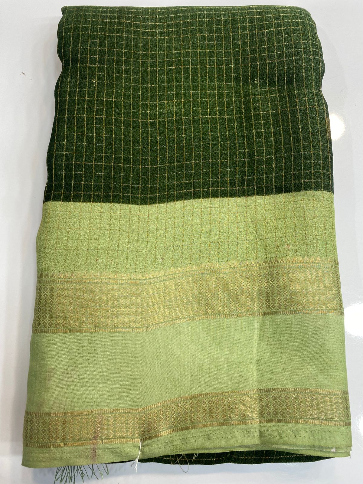 Fancy Georgette Chex Sare(3177)