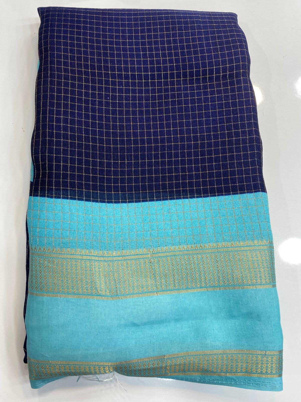 Fancy Georgette Chex Sare(3177)