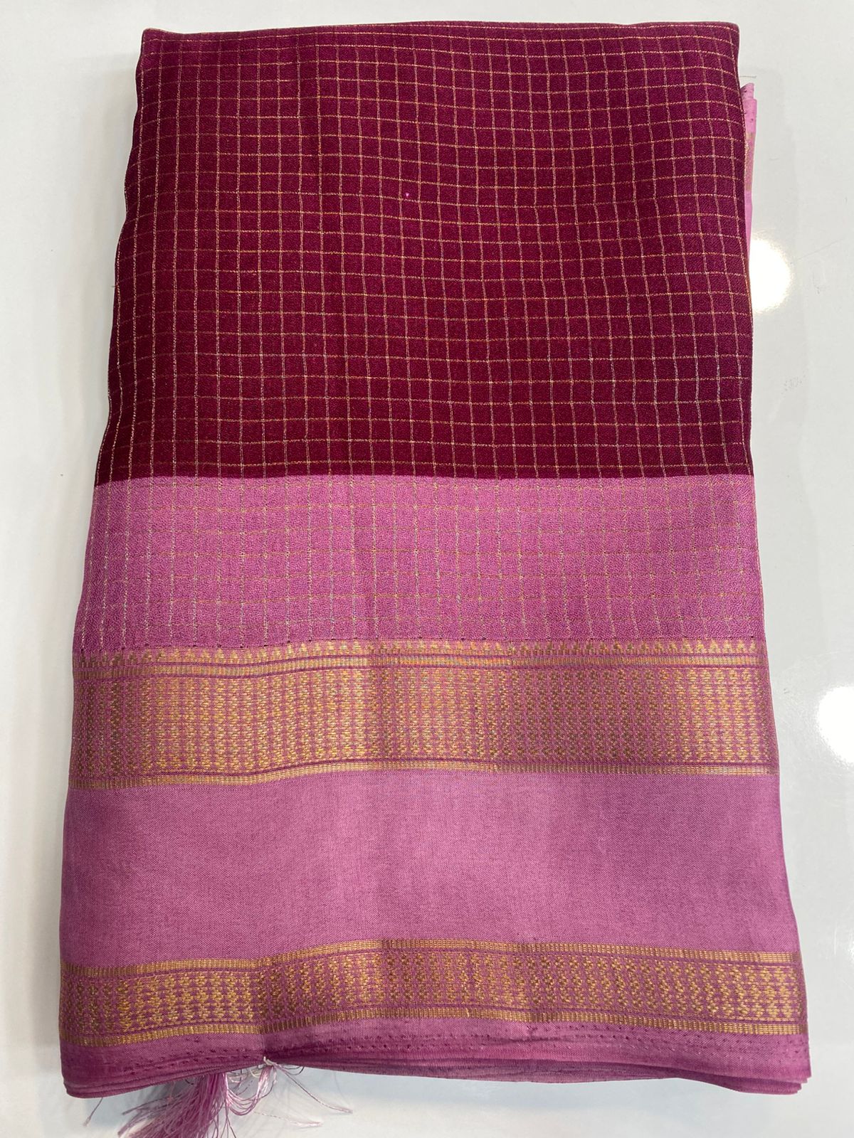 Fancy Georgette Chex Sare(3177)