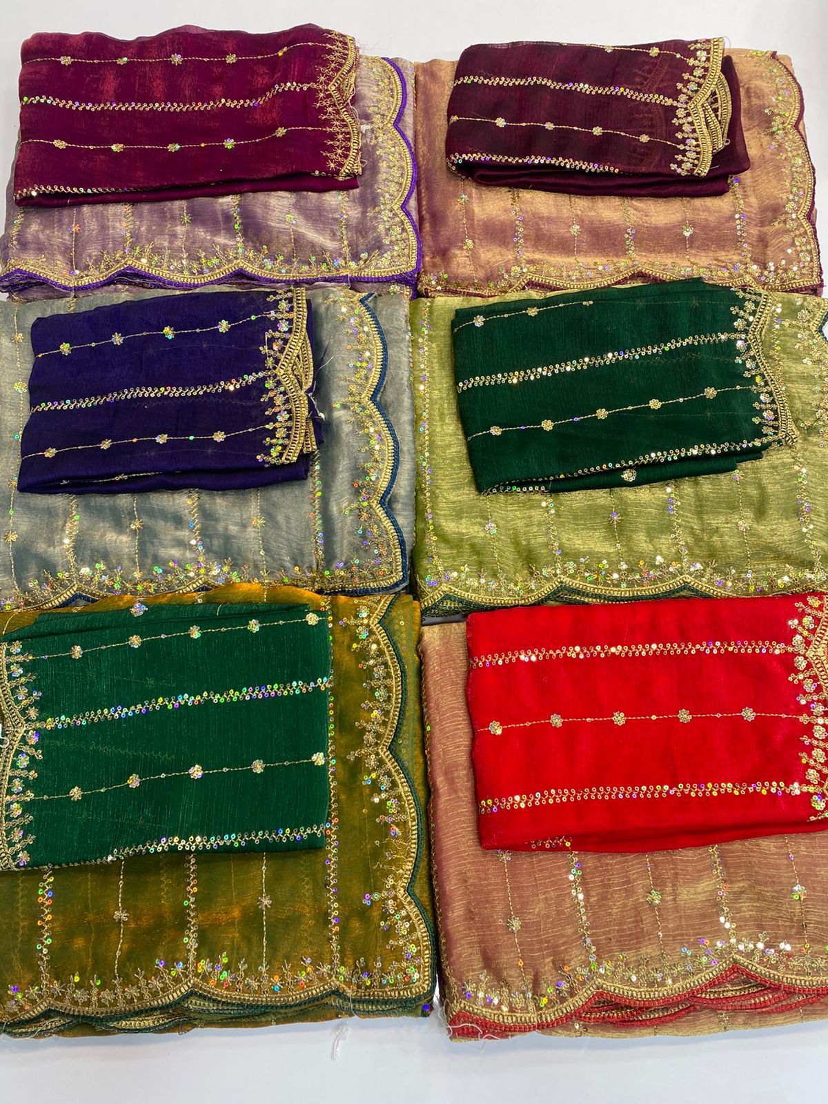 Fancy Space Silk Saree (3097)