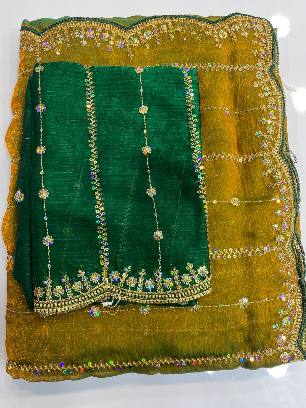 Fancy Space Silk Saree (3097)