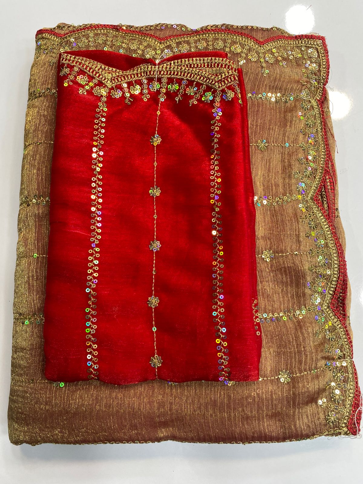 Fancy Space Silk Saree (3097)