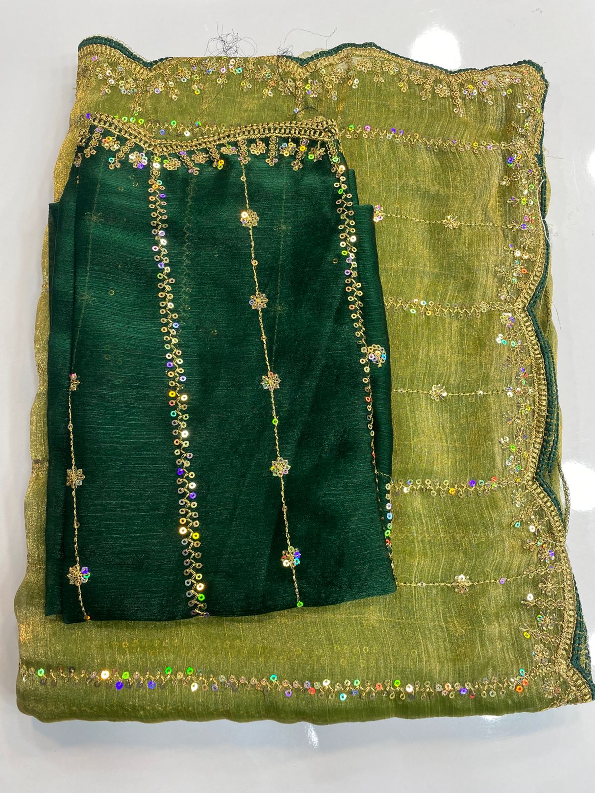 Fancy Space Silk Saree (3097)
