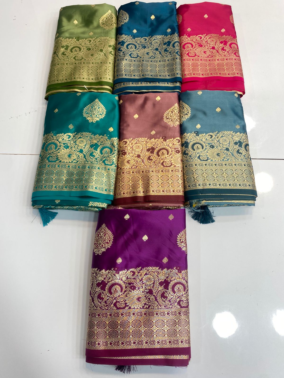Semi Silk Butta Saree(3170A)