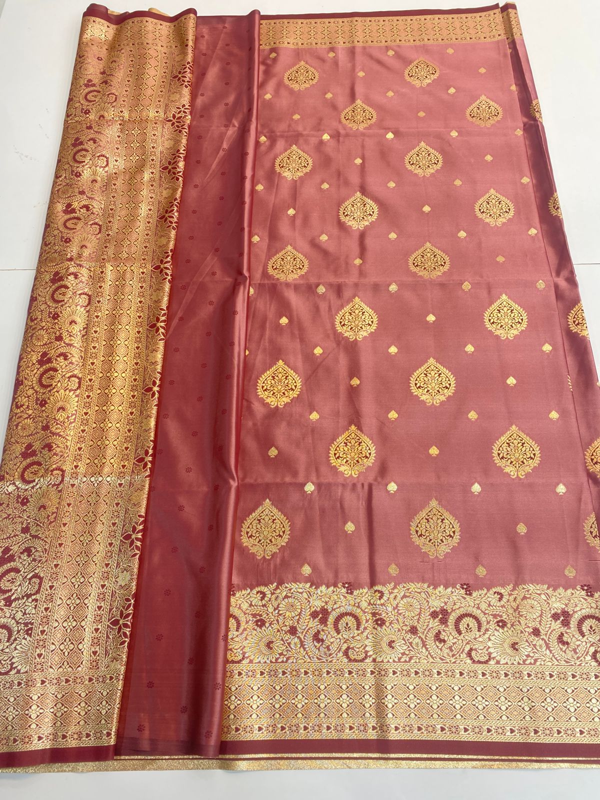 Semi Silk Butta Saree(3170A)
