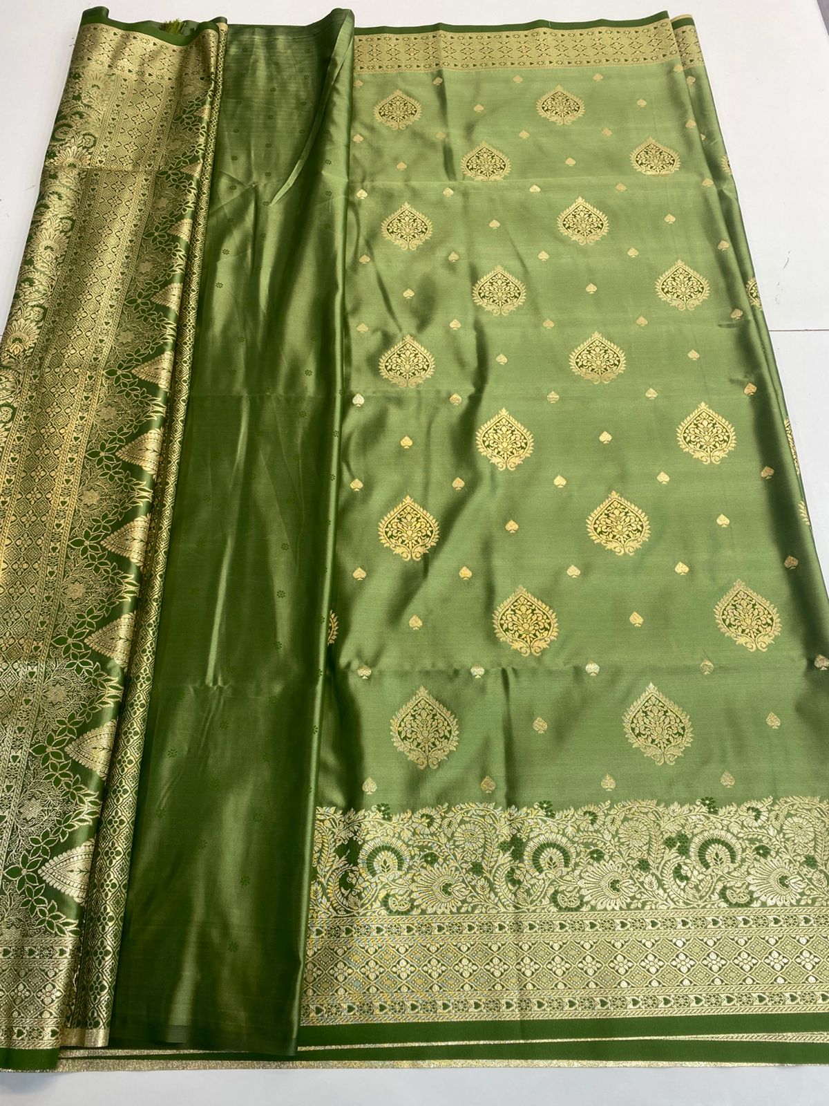 Semi Silk Butta Saree(3170A)
