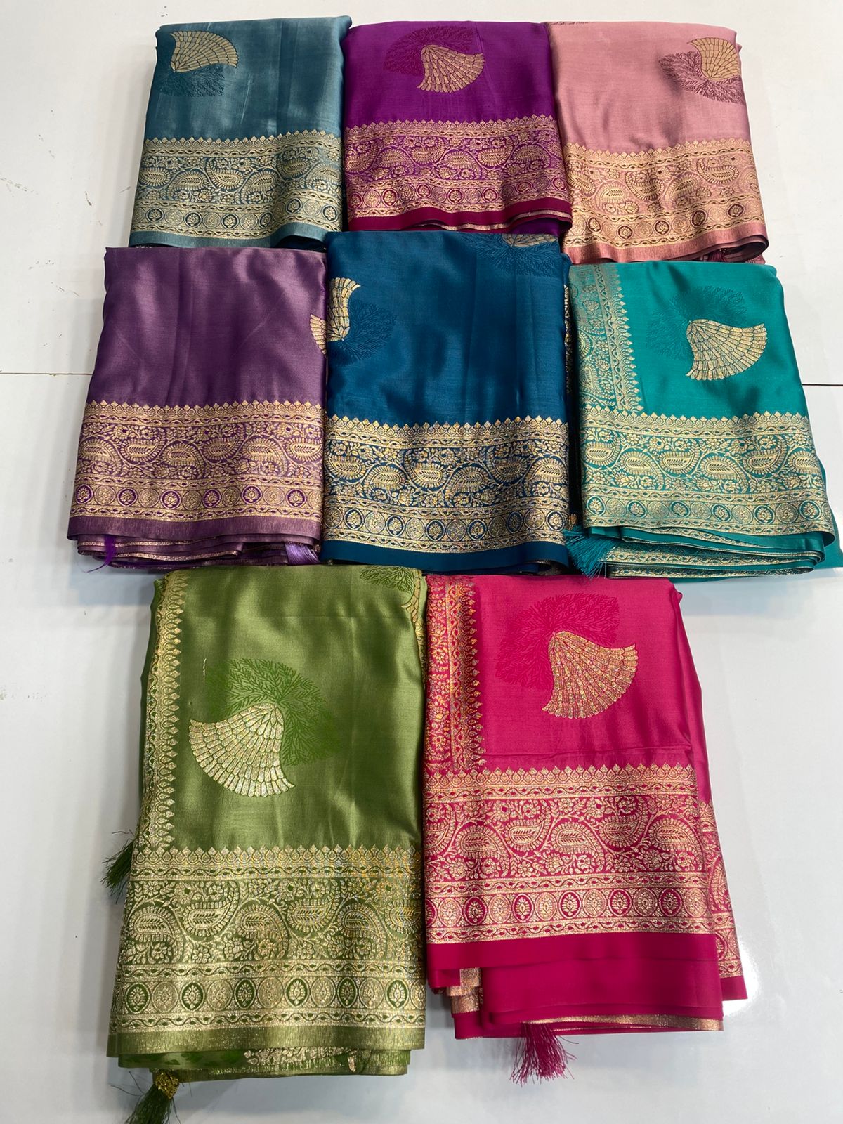 Semi Silk Butta Saree(3170C)