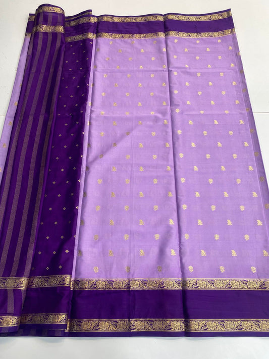 Mysore Crepe Butta Saree(3184)