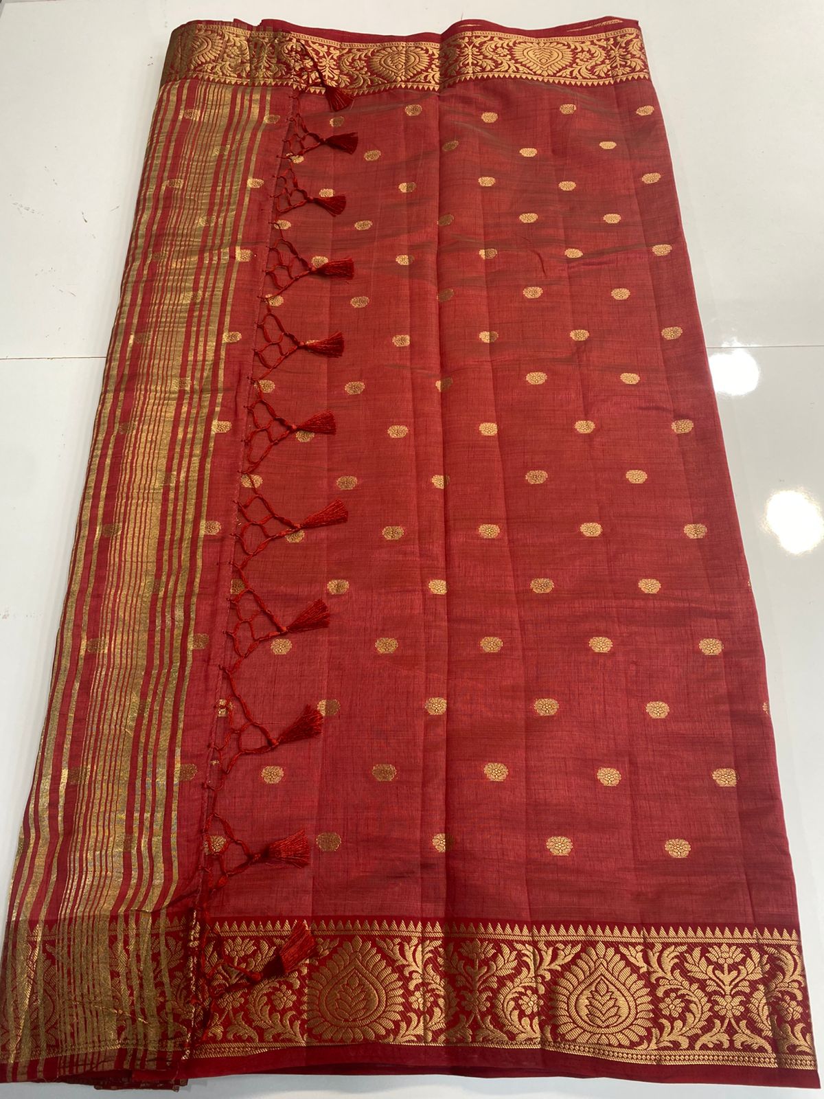 Semi Silk Butta Saree(3178)