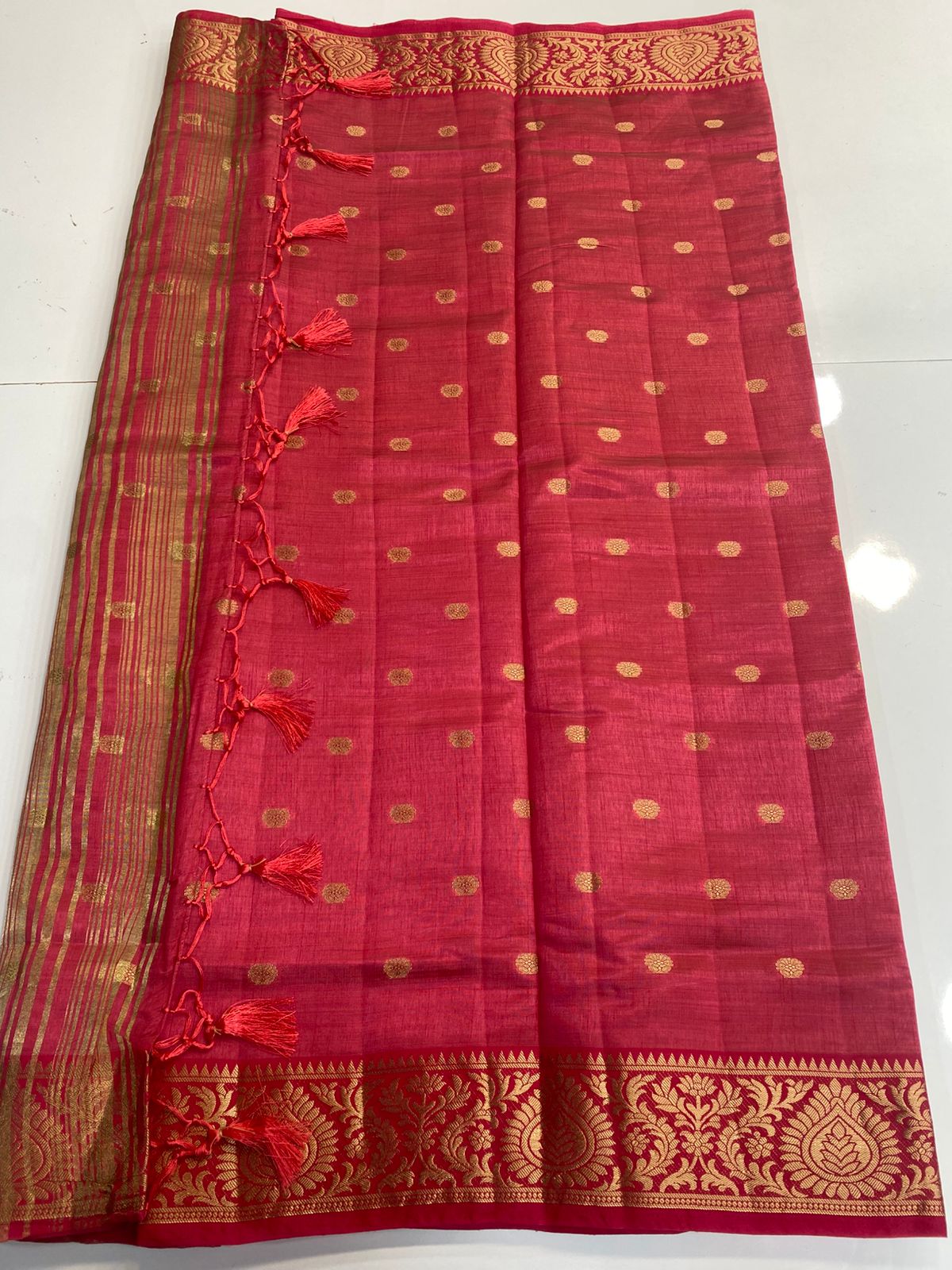 Semi Silk Butta Saree(3178)