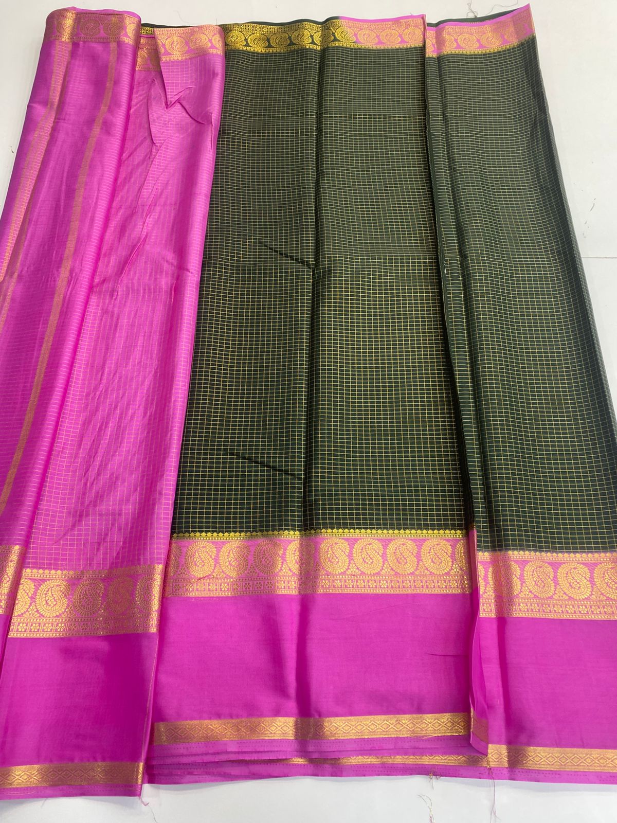 Fancy Georgette Chex Saree(3179)