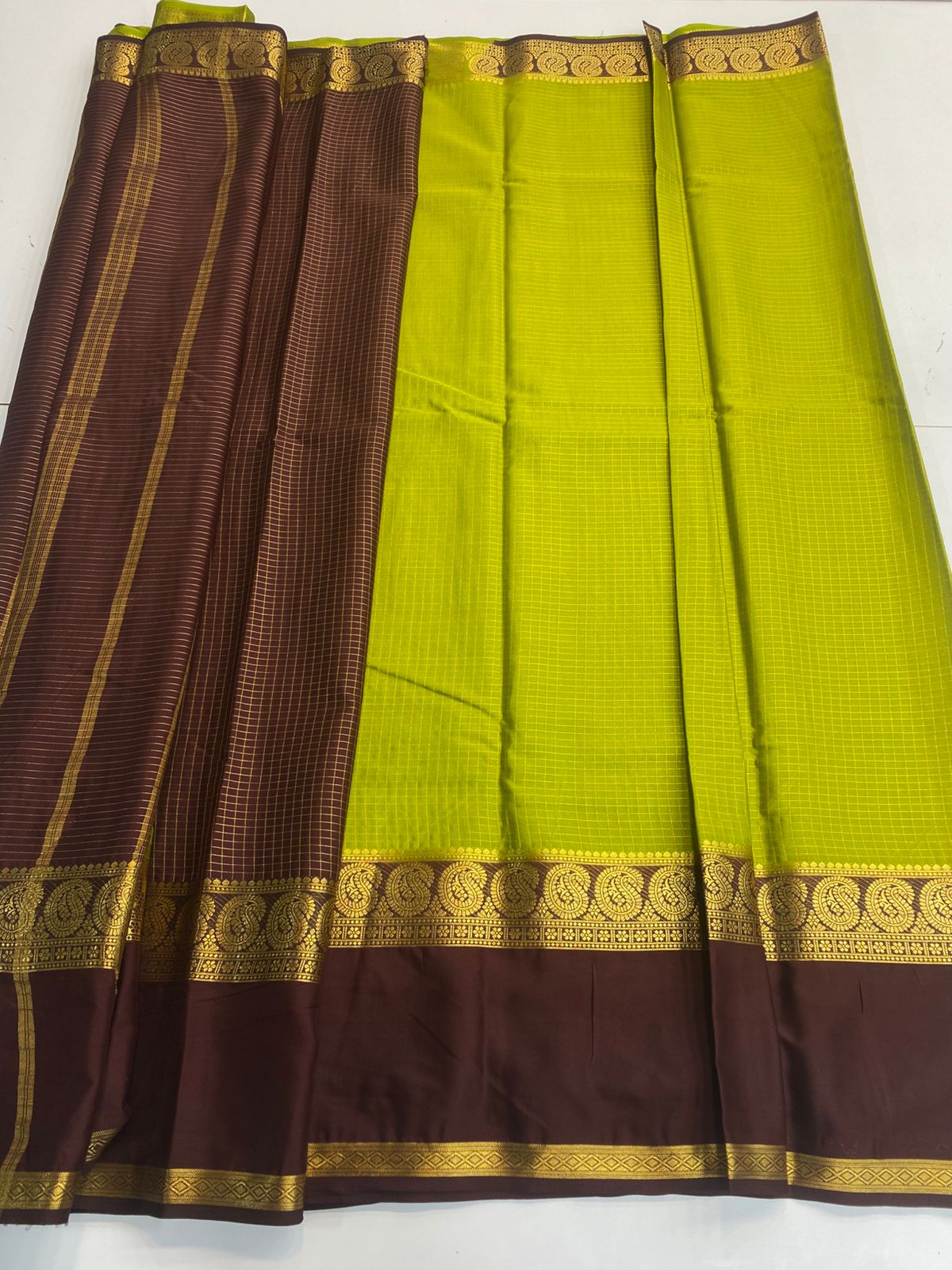 Fancy Georgette Chex Saree(3179)