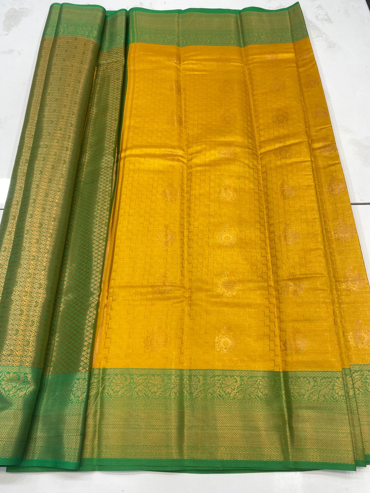 Semi Silk Broket Saree(3194C)