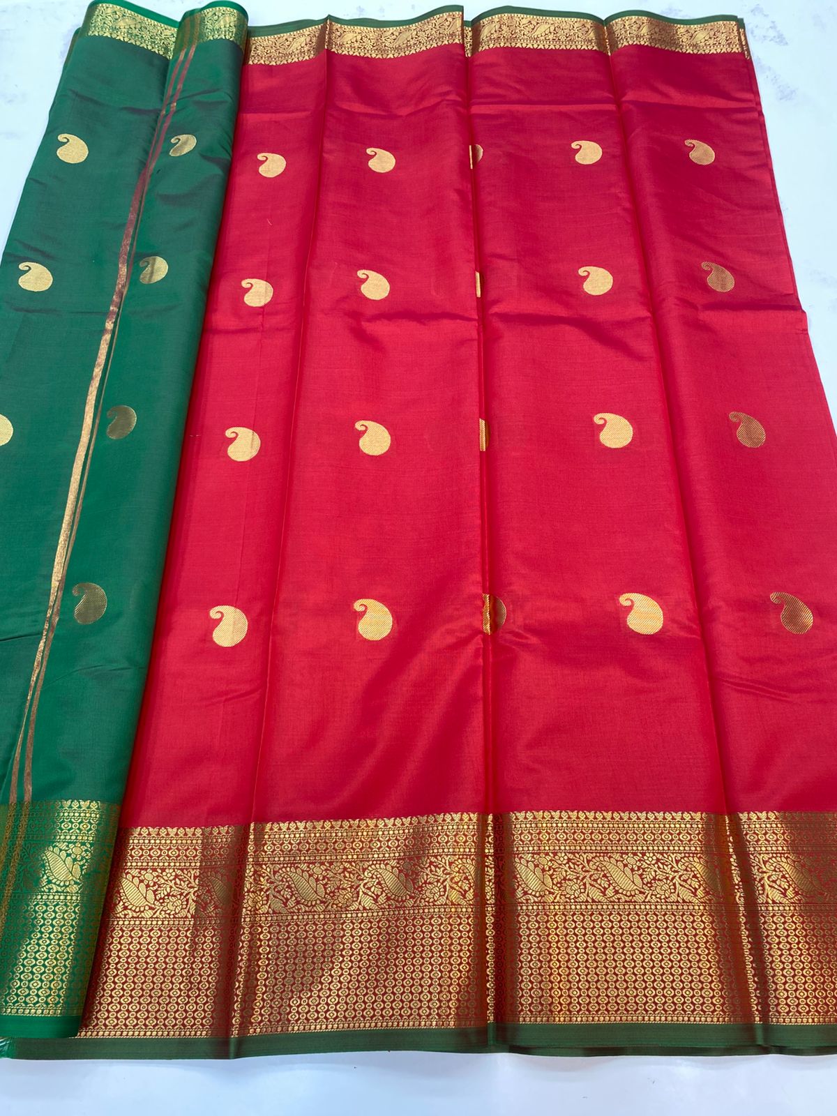 Semi Silk Butta Saree(3190A)