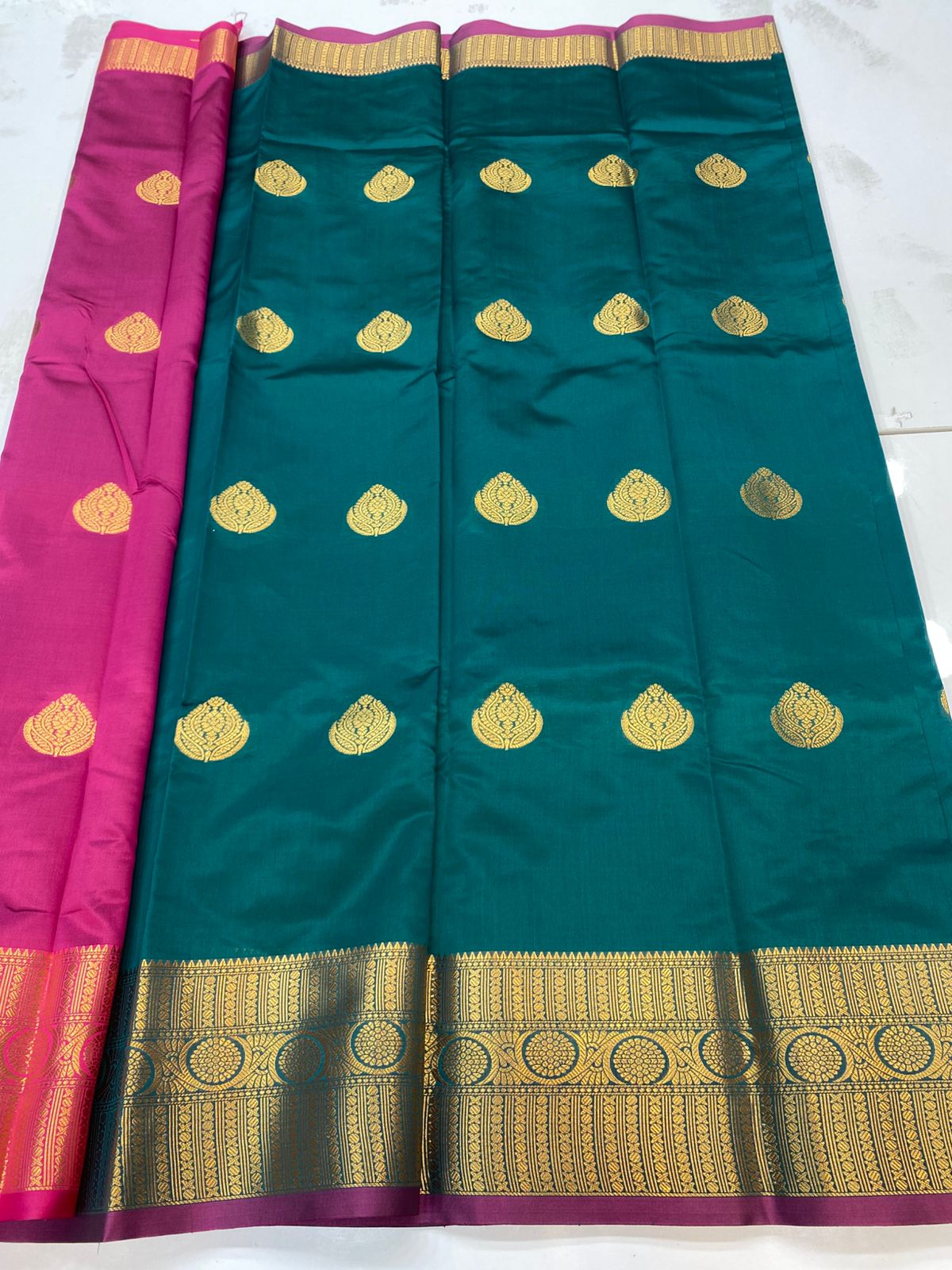 Semi Silk Butta Saree(3190A)