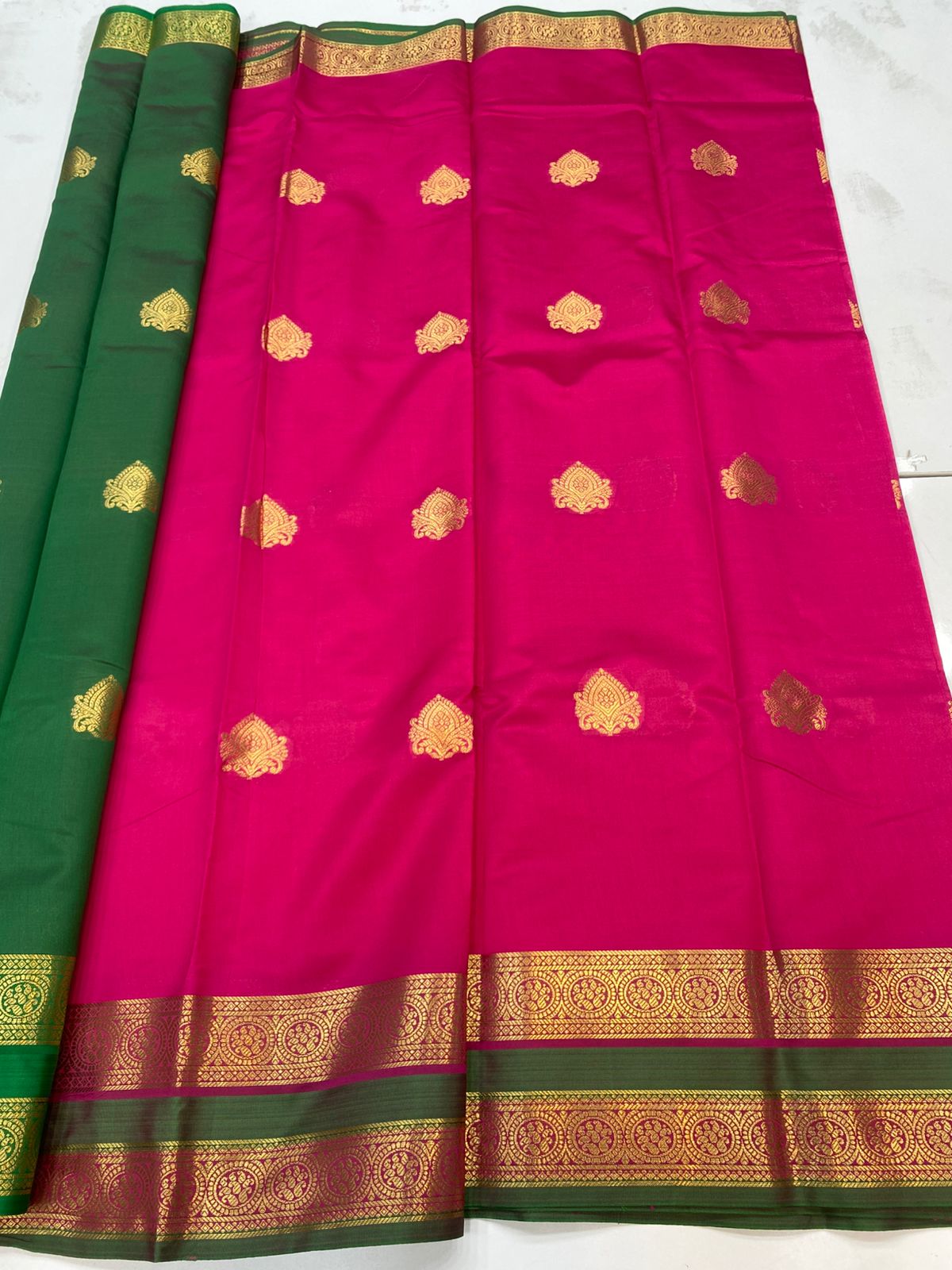 Semi Silk Butta Saree(3190A)