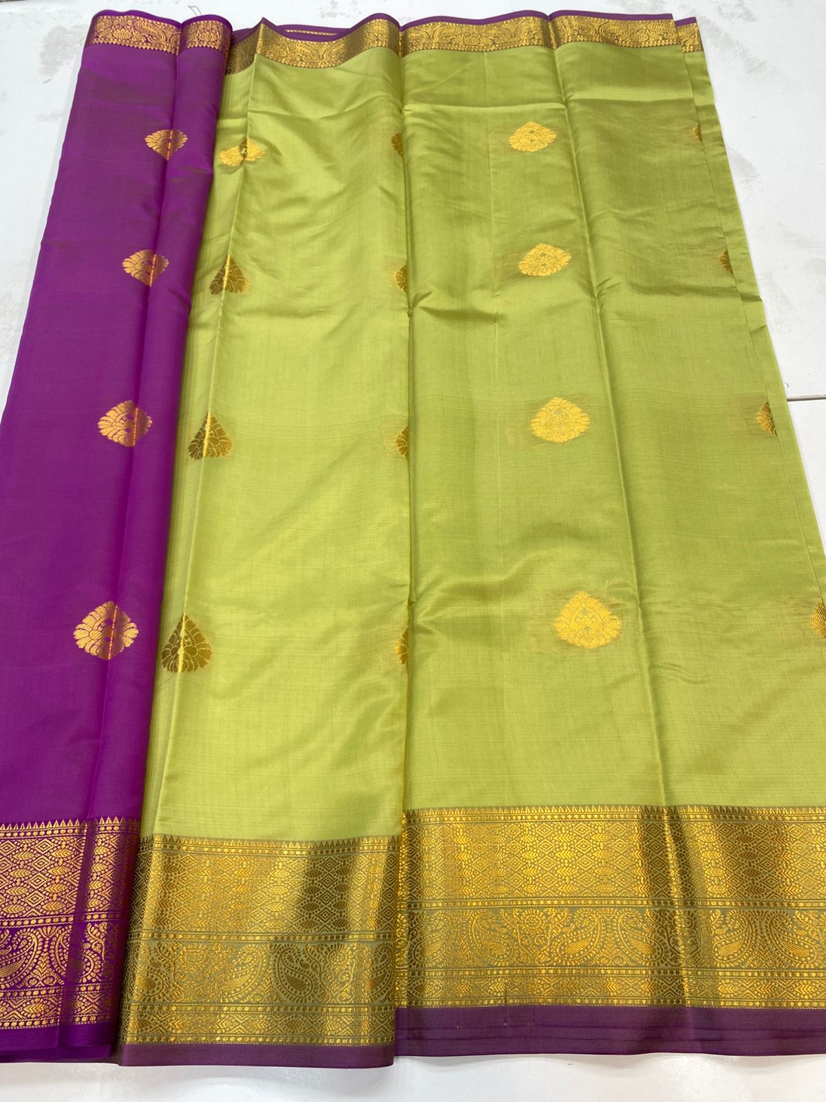 Semi Silk Butta Saree(3190A)