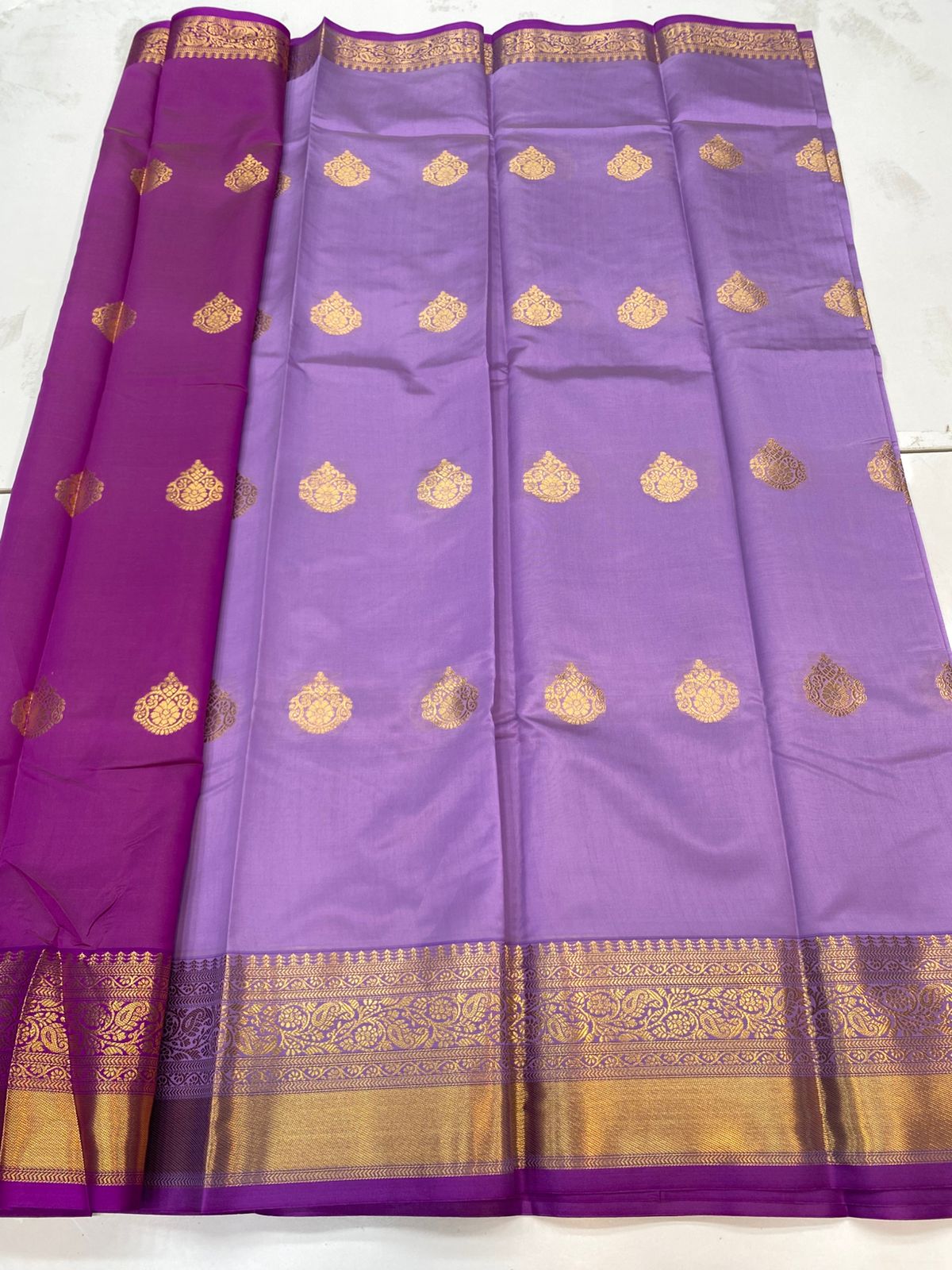 Semi Silk Butta Saree(3190A)